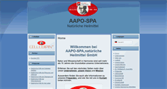 Desktop Screenshot of aapospa.com